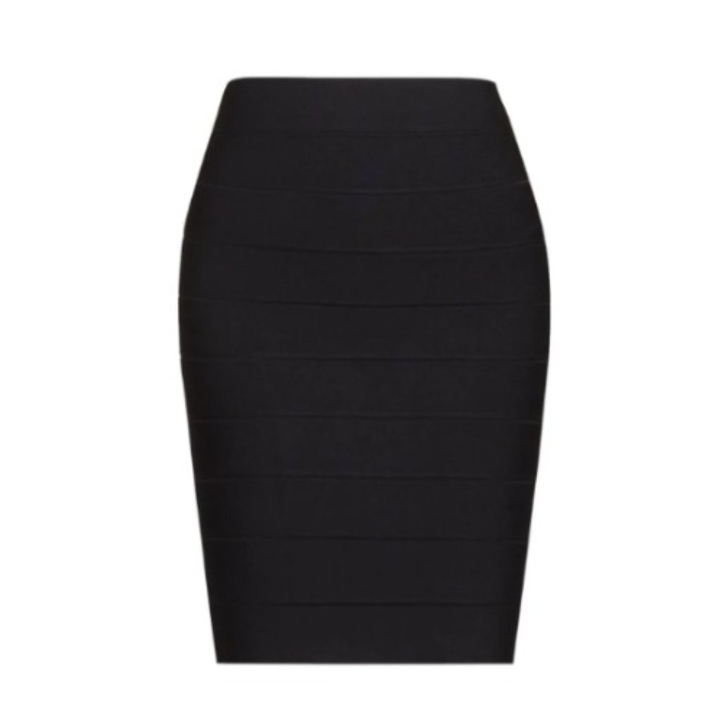BCBGMAXAZRIA "Alexa" BodyCon Bandage Skirt  𝗡𝗘𝗪!!! - Picture 5 of 9